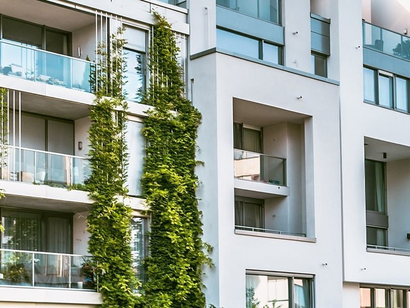 Beispielbild eines Mehrfamilienhauses