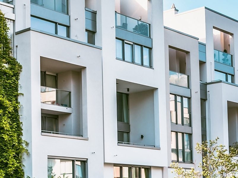 Beispielbild eines Mehrfamilienhauses