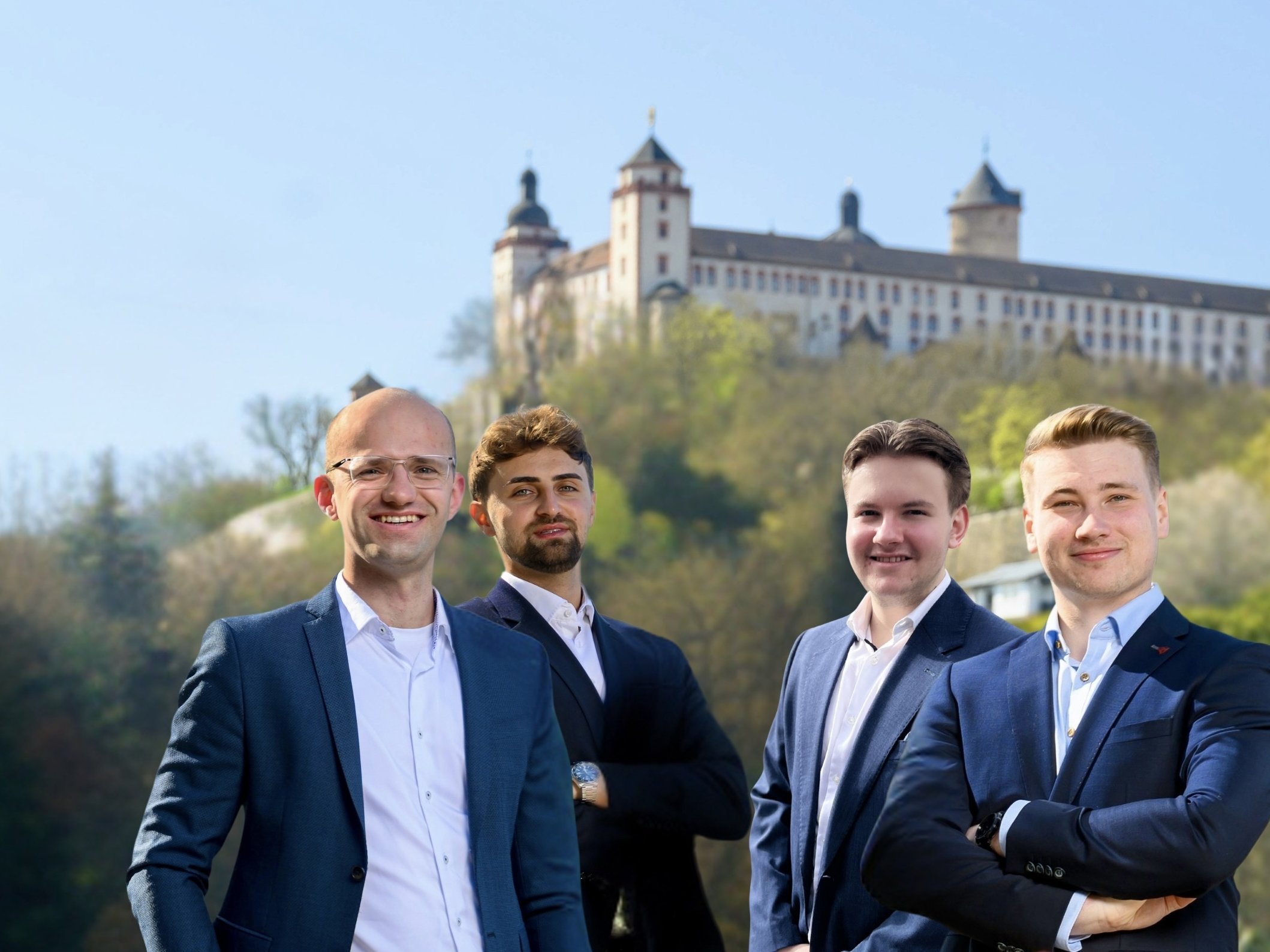Teamfoto: Würzburg und Schweinfurt